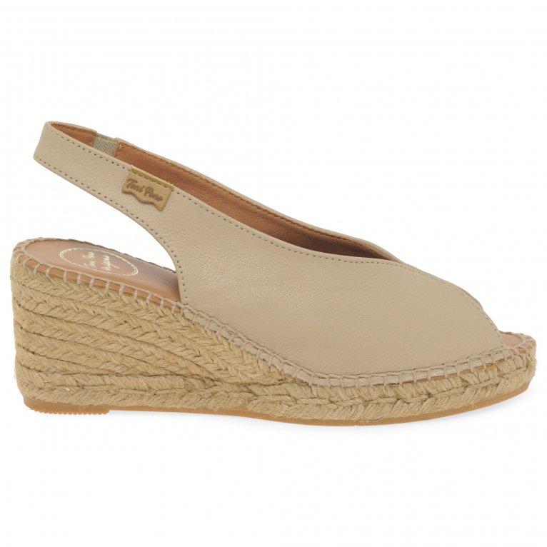 Charles Clinkard Toni Pons Laila Womens Wedge Heel Espadrille Sandals