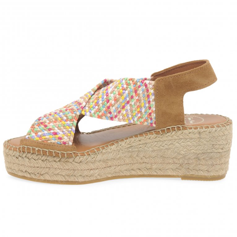 Charles Clinkard Toni Pons Masai Womens Espadrille Wedge Sandals