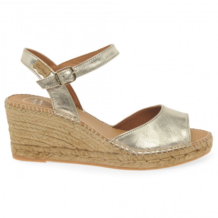 Charles Clinkard Toni Pons Sia-P Womens Wedge Heel Espadrille Sandals