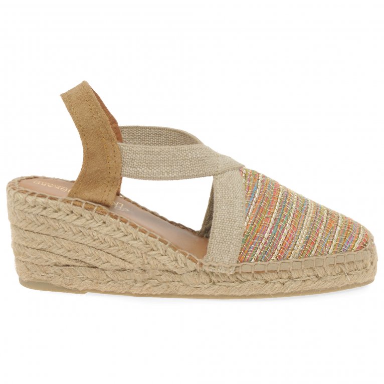 Charles Clinkard Toni Pons Terra Womens Espadrille Wedge Sandals