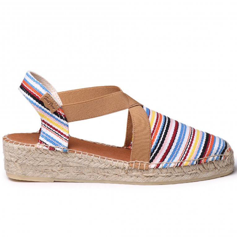 Charles Clinkard Toni Pons Vinaros Womens Low Wedge Sandals
