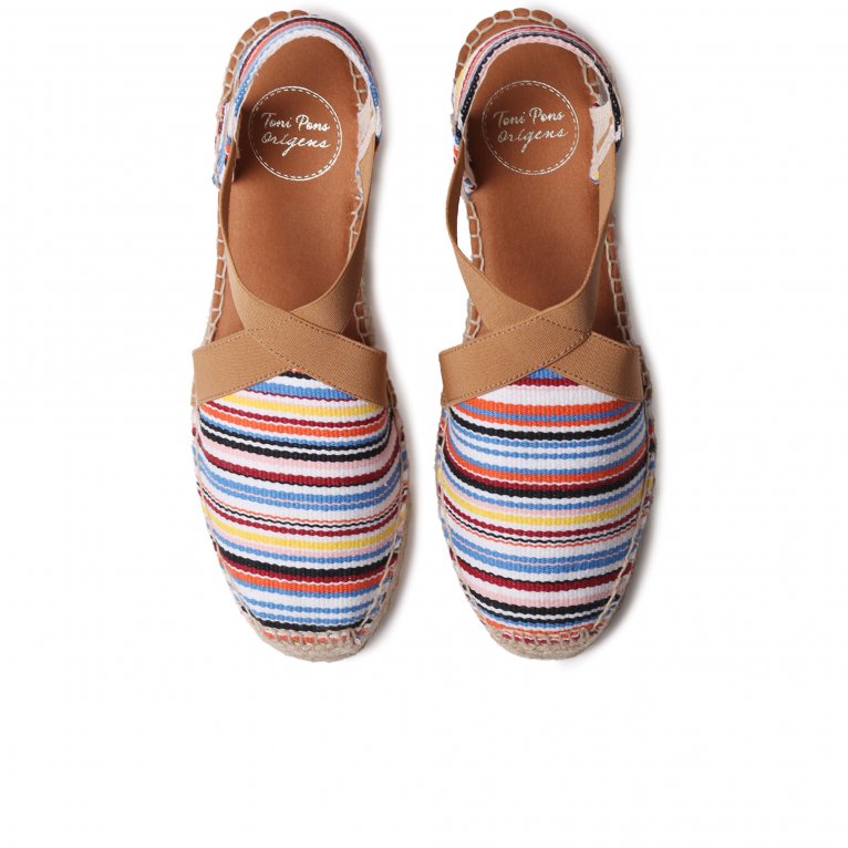 Charles Clinkard Toni Pons Vinaros Womens Low Wedge Sandals