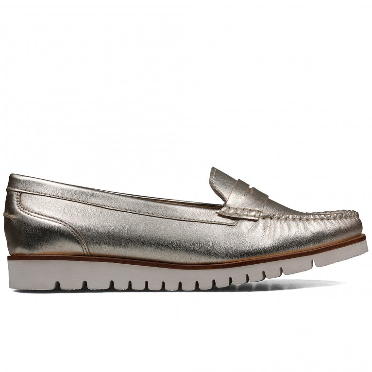 charles clinkard Van Dal Eloise Womens Wide Fit Loafers