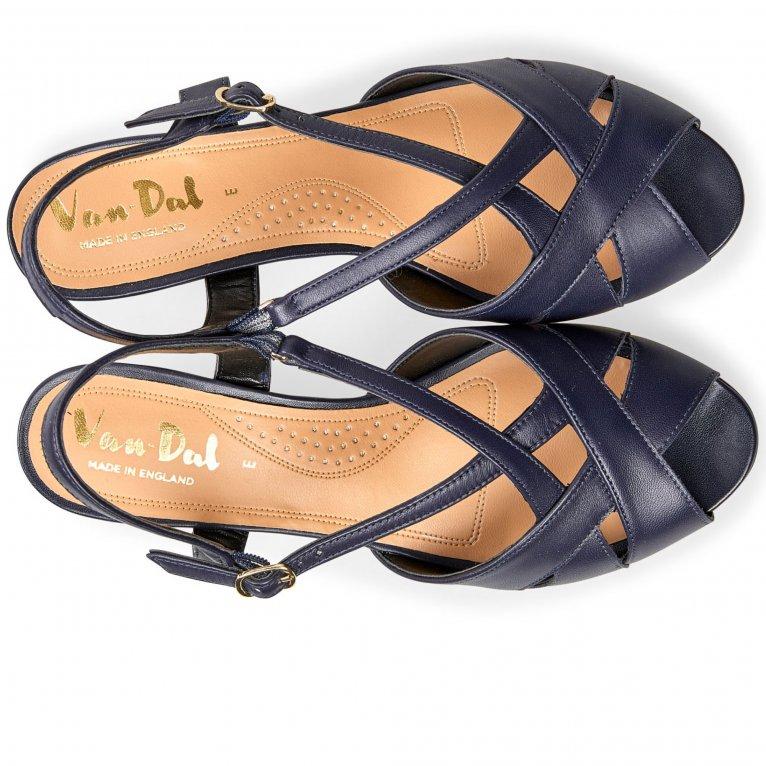 Charles Clinkard Van Dal Libby II Womens Wide Fit Court Shoes