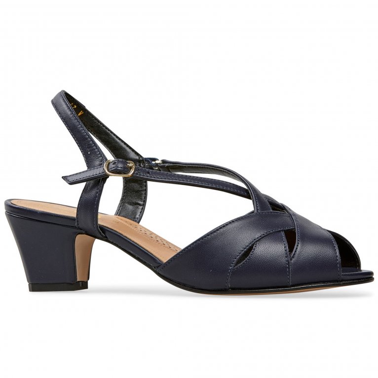 charles clinkard Van Dal Libby II Womens Wide Fit Court Shoes