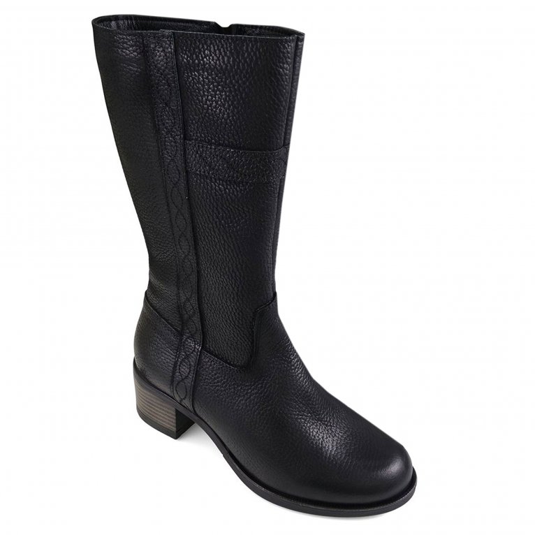 charles clinkard Van Dal Olive Womens Leather Boots