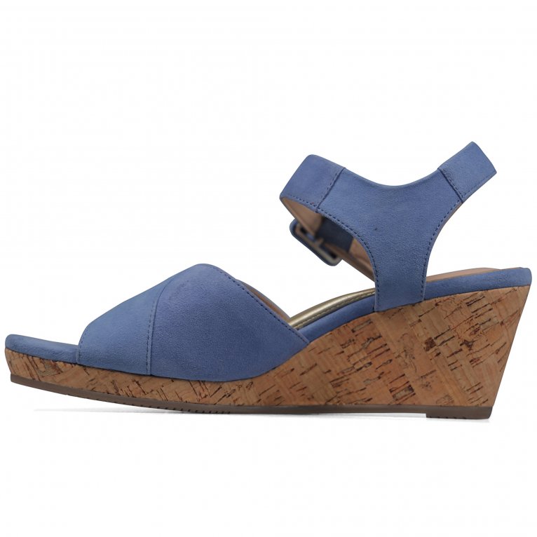 Charles Clinkard Van Dal Pearl Womens Wedge Sandals