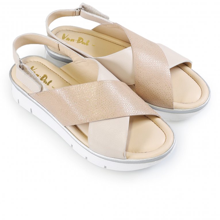 Charles Clinkard Van Dal Sherbert Womens Wide Fit Sandals