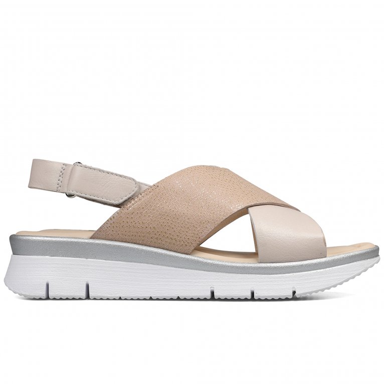 charles clinkard Van Dal Sherbert Womens Wide Fit Sandals