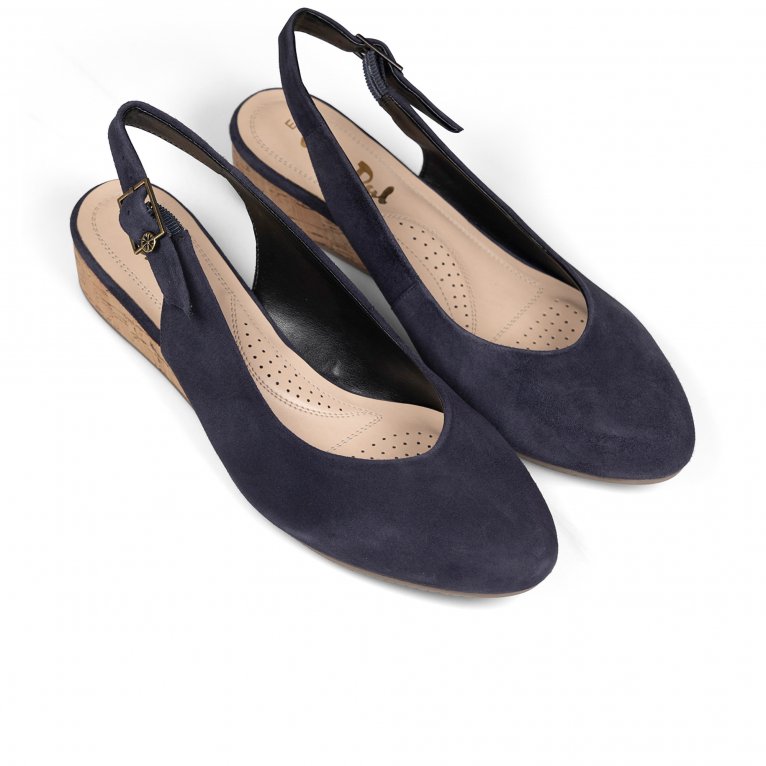 Charles Clinkard Van Dal Sylvie Womens Wide Fit Wedge Sandals