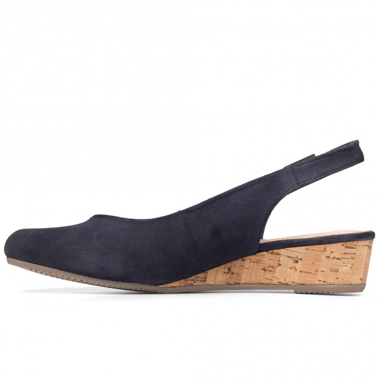Charles Clinkard Van Dal Sylvie Womens Wide Fit Wedge Sandals