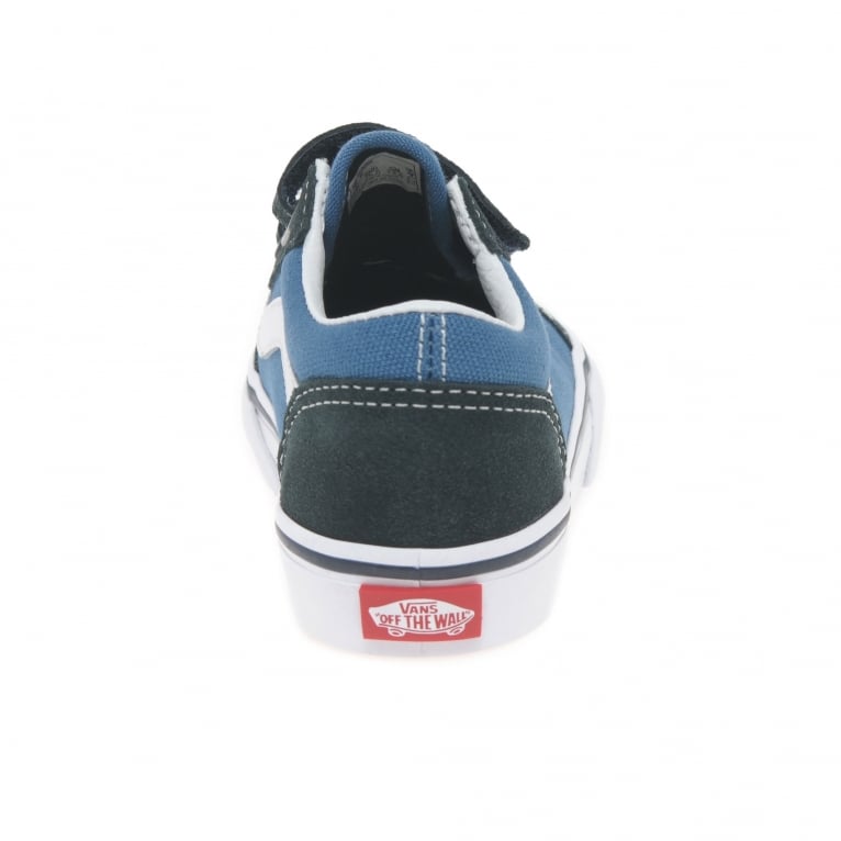 Charles Clinkard Vans Old Skool 2 V Kids Toddler Canvas Shoes