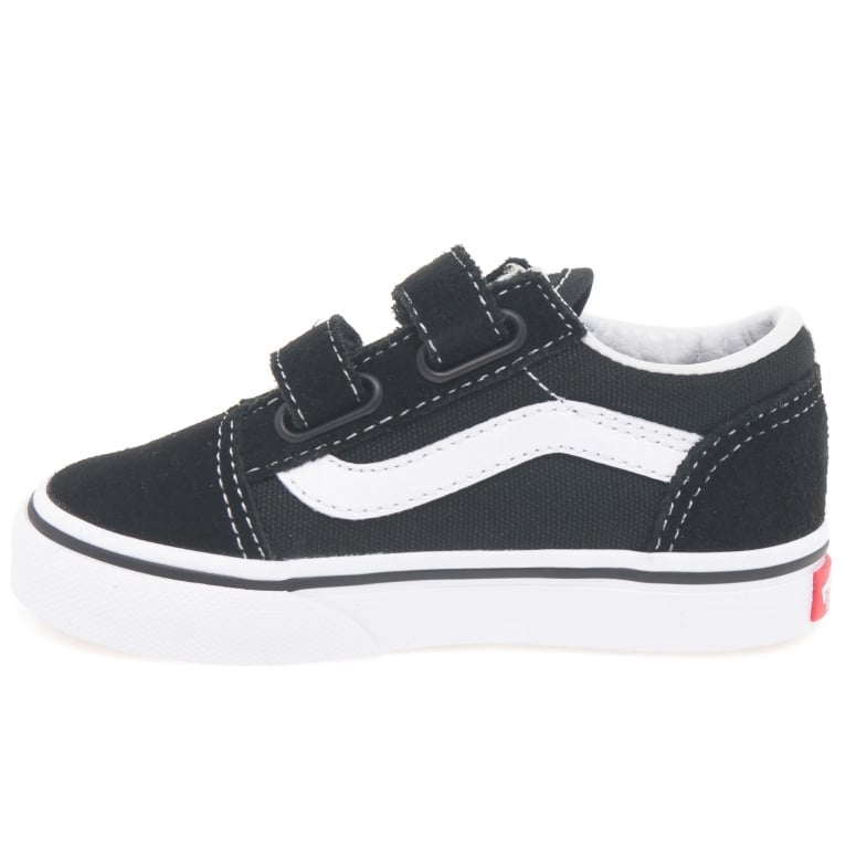 Charles Clinkard Vans Old Skool V Kids Toddler Canvas Shoes