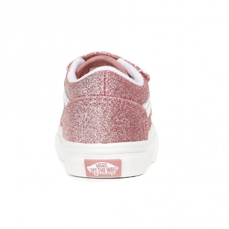 Charles Clinkard Vans Old Skool V Tod Girls Canvas Shoes