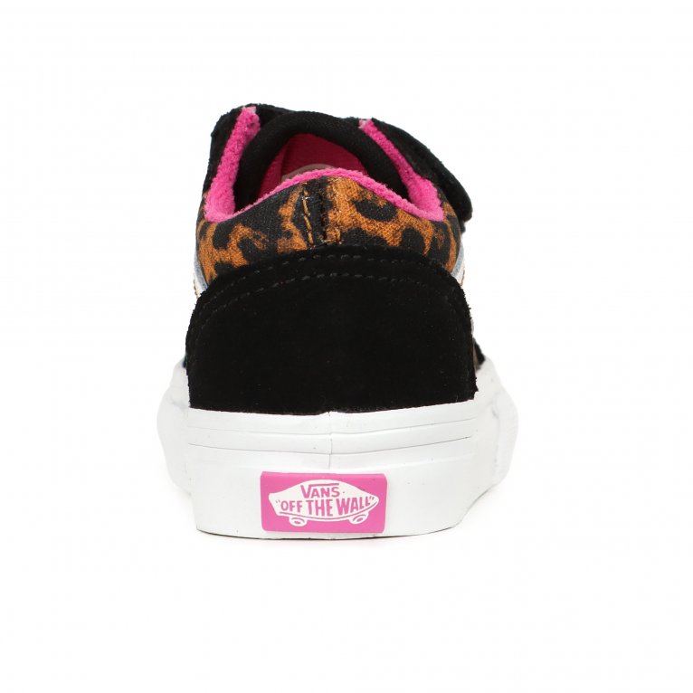 Charles Clinkard Vans Old Skool V Tod Girls Infant Canvas Shoes