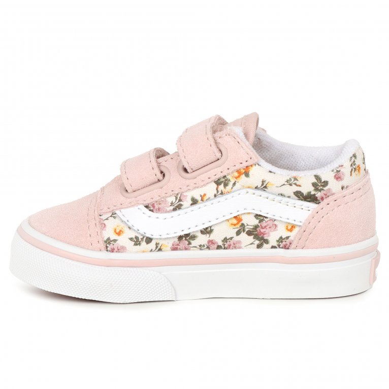 Charles Clinkard Vans Old Skool V Tod Girls Infant Canvas Shoes