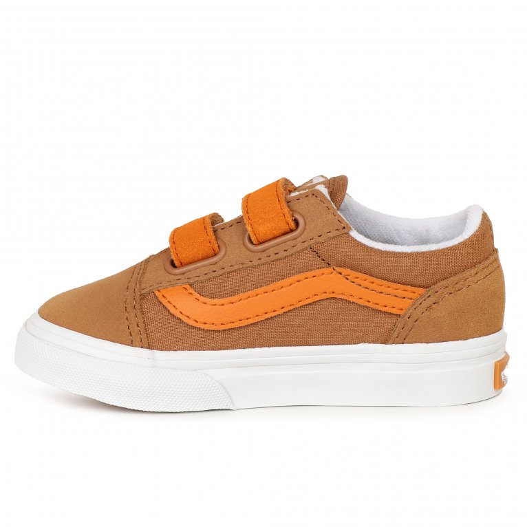 Charles Clinkard Vans Old Skool V Tod Kids Infant Canvas Shoes