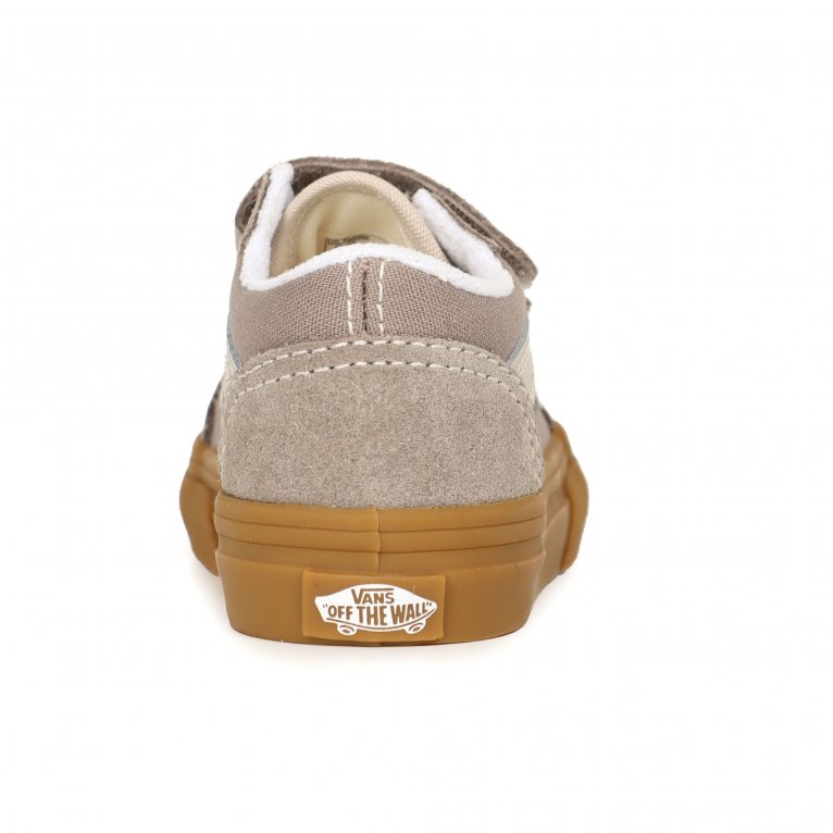 Charles Clinkard Vans Old Skool V Tod Kids Infant Canvas Shoes