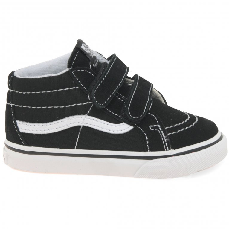 Charles Clinkard Vans SK8 MID Reissue Boys Infant Canvas Boots