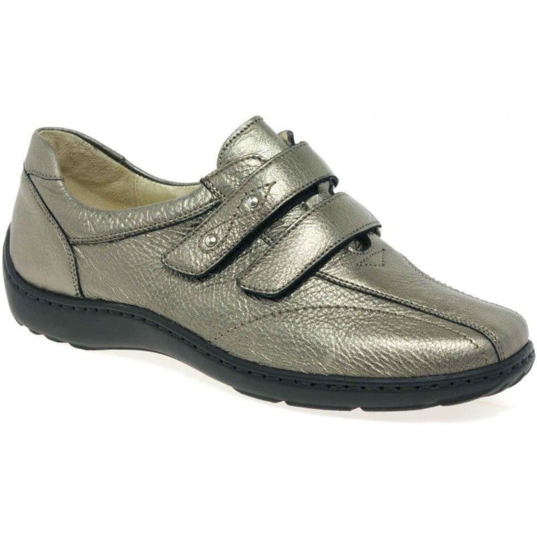 charles clinkard Waldlaufer Stone Womens Rip Tape Fastening Shoes