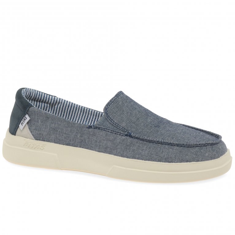charles clinkard Walk in Pitas Jara Slip On Womens Canvas Shoes