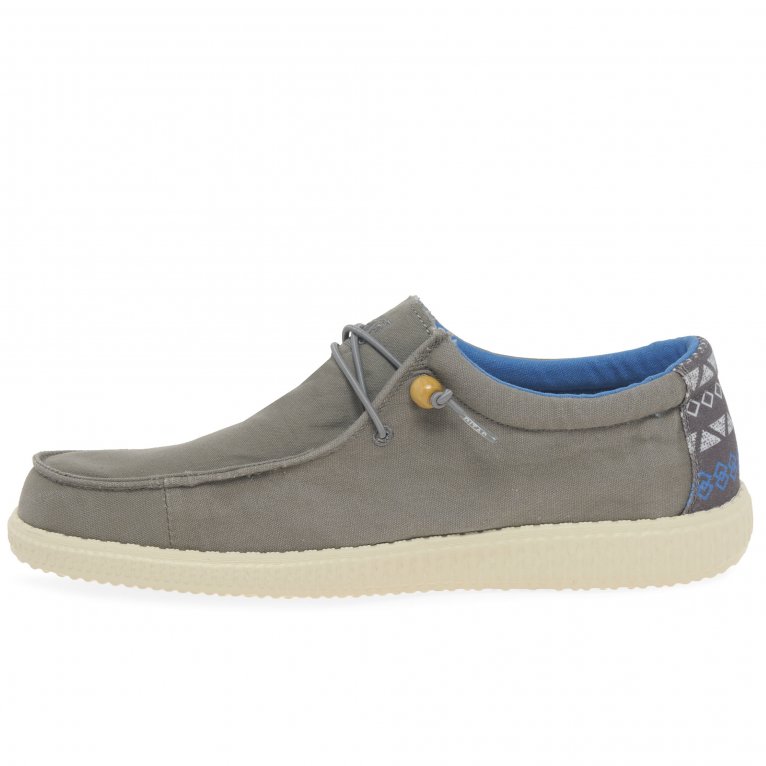 Charles Clinkard Walk In Pitas Kin Mens Canvas Shoes