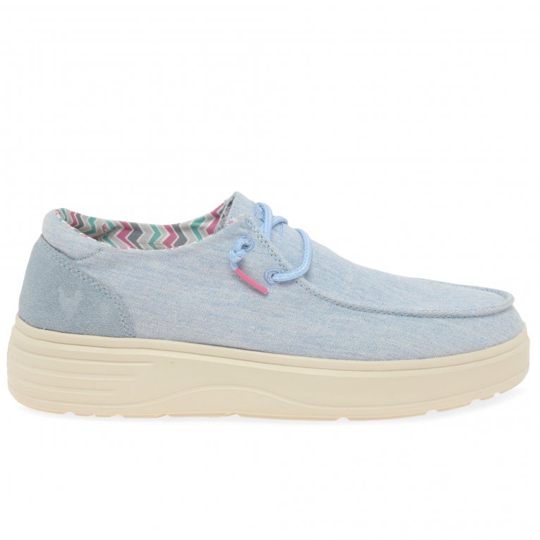 Charles Clinkard Walk In Pitas Recife Womens Canvas Shoes
