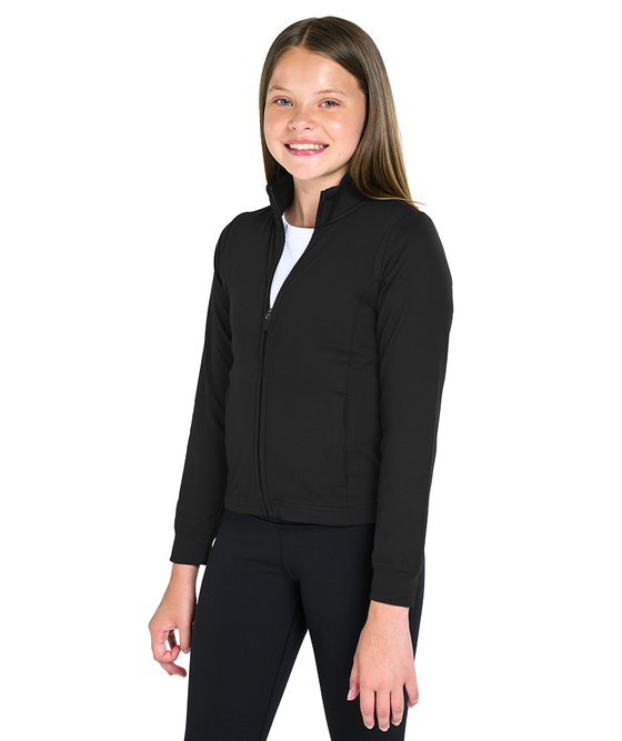 Charles River Apparel Girls' Nu Fitness Jacket