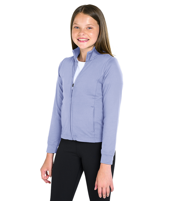 Charles River Apparel Girls' Nu Fitness Jacket