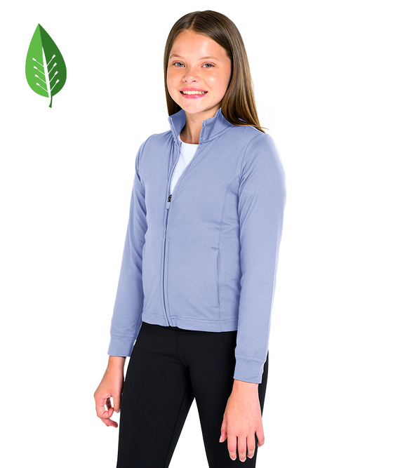 charles river apparel Girls' Nu Fitness Jacket