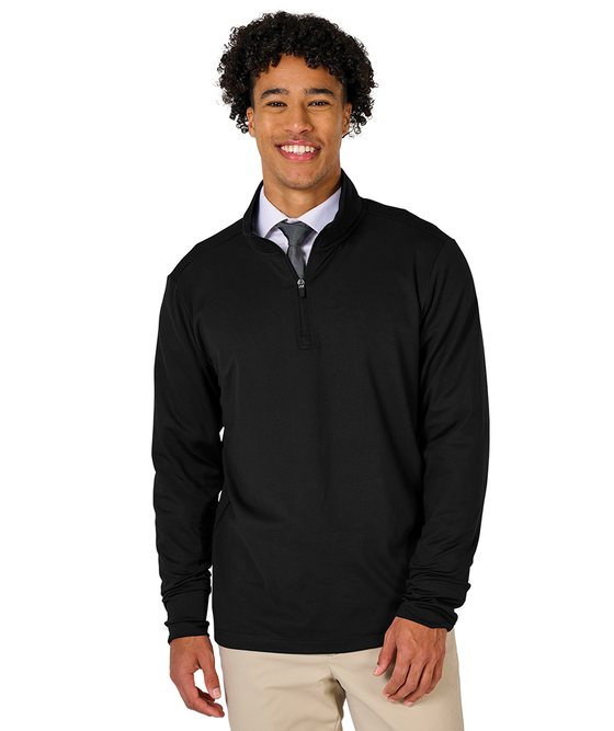 Charles River Apparel Men's Nu Fitness Quarter Zip