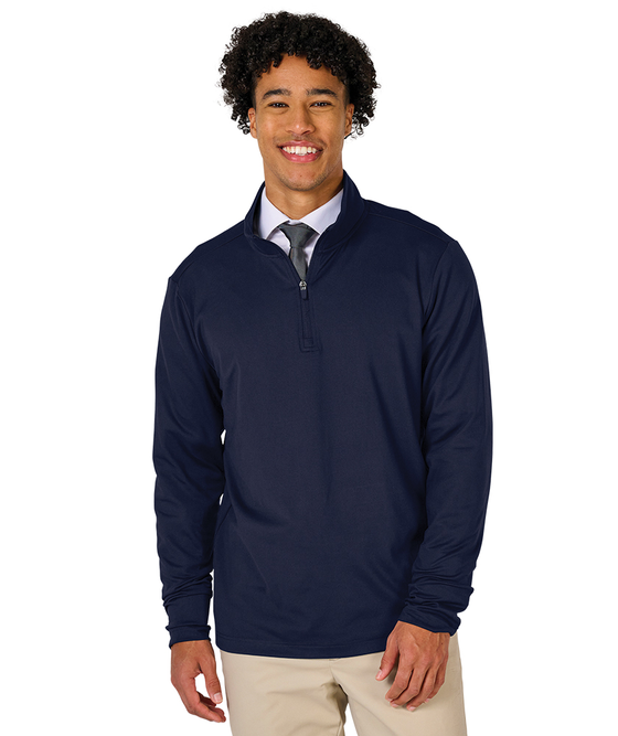 Charles River Apparel Men's Nu Fitness Quarter Zip