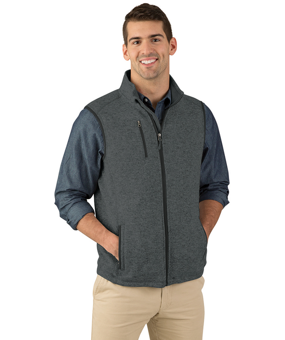 charles river apparel Men's Pacific Heathered Vest
