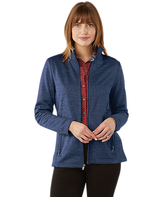 Charles River Apparel Women's Brigham Knit Jacket