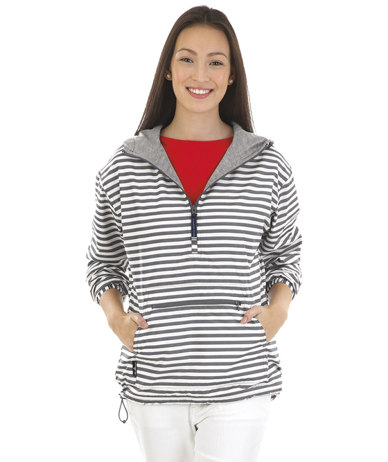 charles river apparel Women's Chatham Anorak (Print)