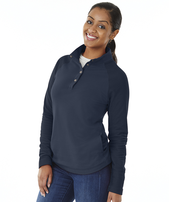charles river apparel Women's Falmouth Pullover