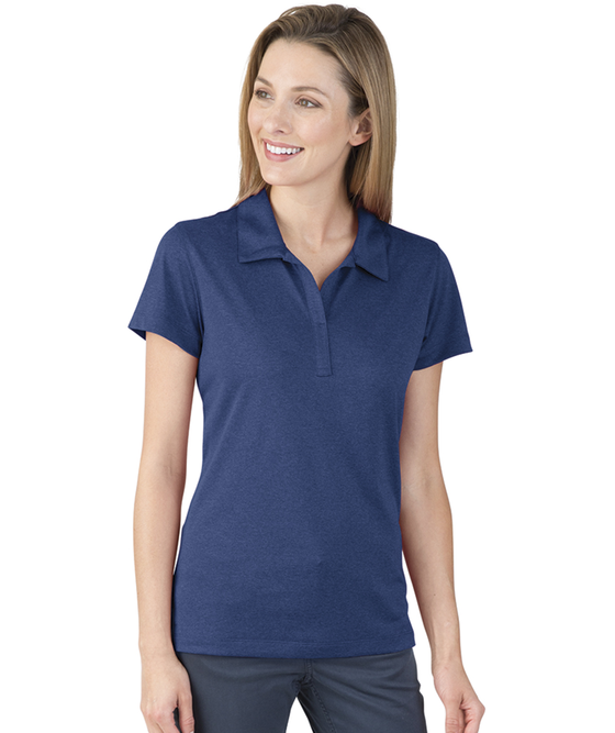 Charles River Apparel Women's Heathered Polo