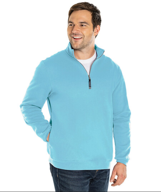 Charles River Apparel Crosswind Quarter Zip Sweatshirt