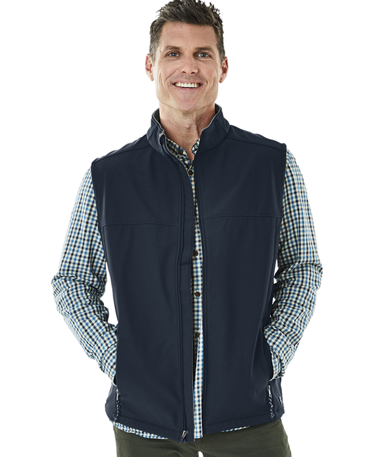 charles river apparel Men's Classic Soft Shell Vest