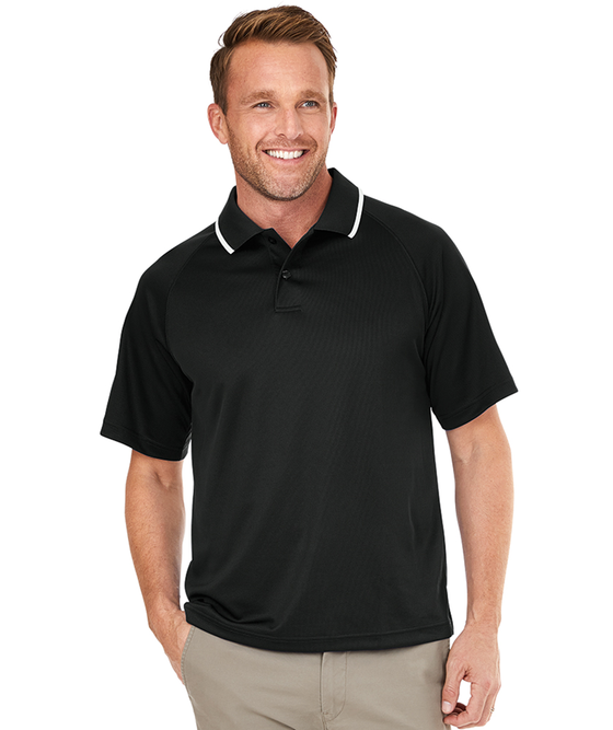 Charles River Apparel Men's Classic Solid Wicking Polo