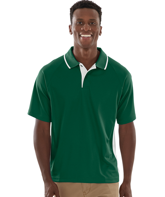 Charles River Apparel Men's Color Blocked Wicking Polo