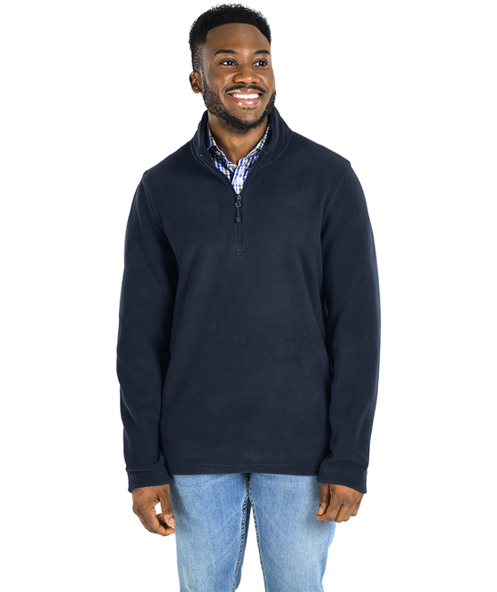 charles river apparel Men's Compass Microfleece Pullover