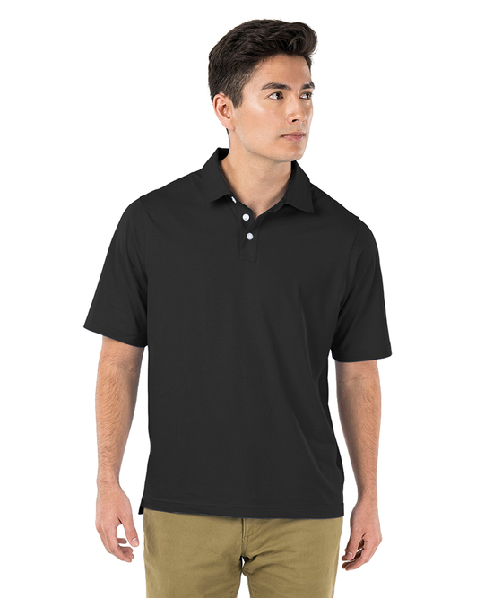 Charles River Apparel Men's Greenway Stretch Cotton Polo