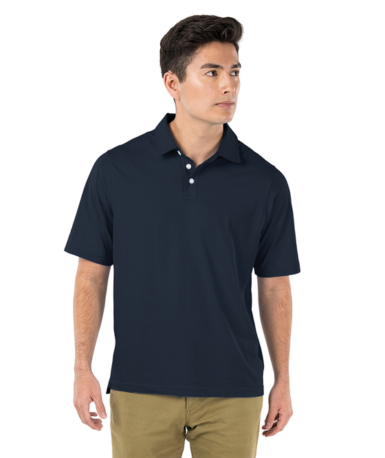 charles river apparel Men's Greenway Stretch Cotton Polo