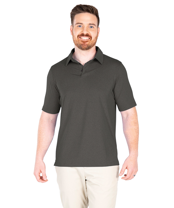 Charles River Apparel Men's Heathered Eco-Logic Stretch Polo