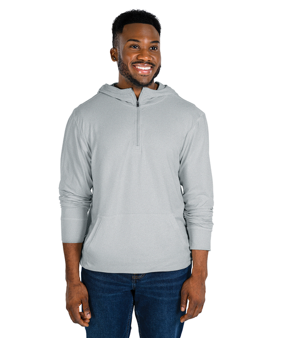 Charles River Apparel Men's Pulse Performance Quarter Zip Hoodie