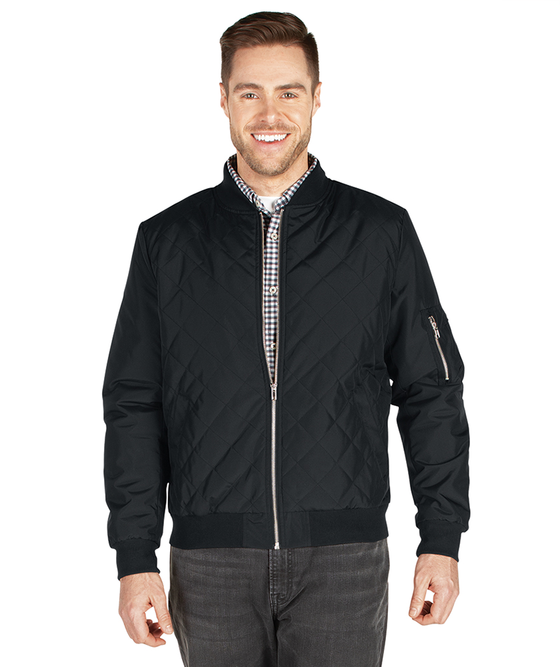 Charles River Apparel Men's Quilted Boston Flight Jacket