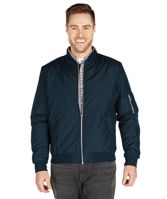 Charles River Apparel Men's Quilted Boston Flight Jacket