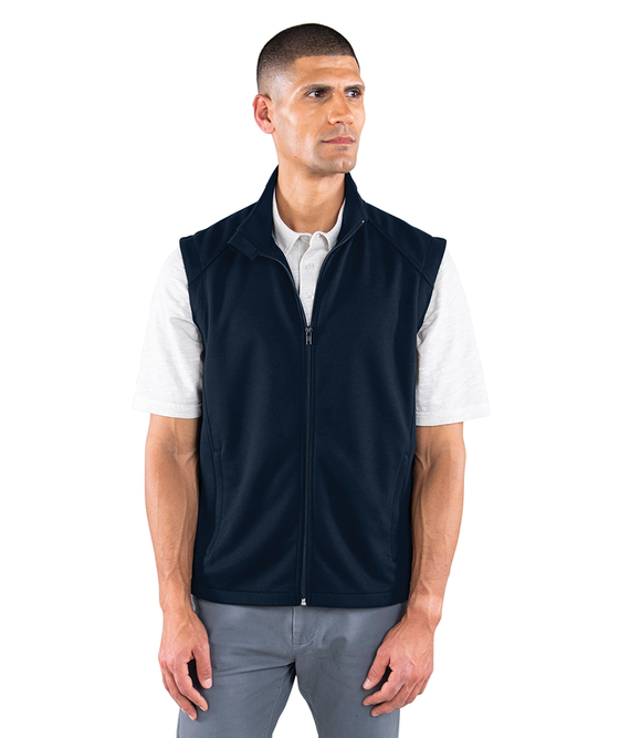 charles river apparel Men's Seaport Full Zip Performance Vest