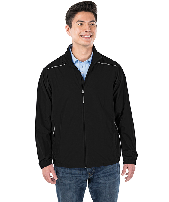 Charles River Apparel Men's Skyline Pack-N-Go® Full Zip Reflective Jacket